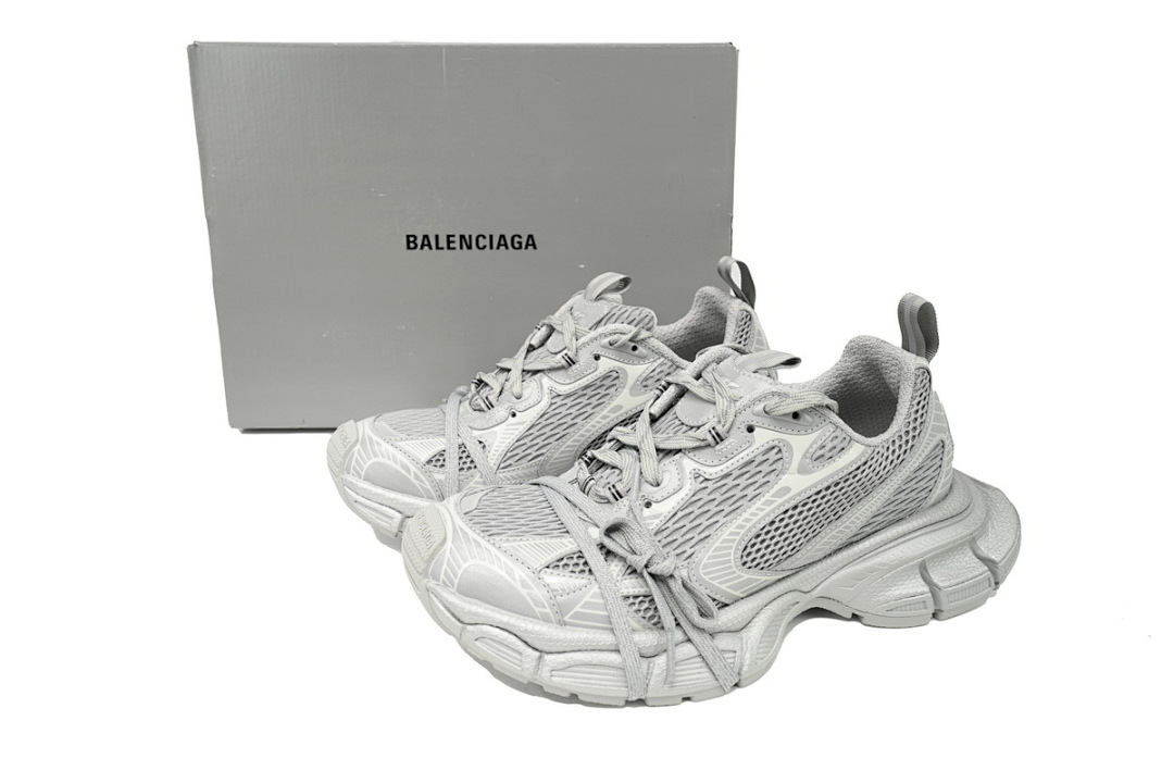 W3XL6 1281 Balenciaga Black Black Gray Reflection