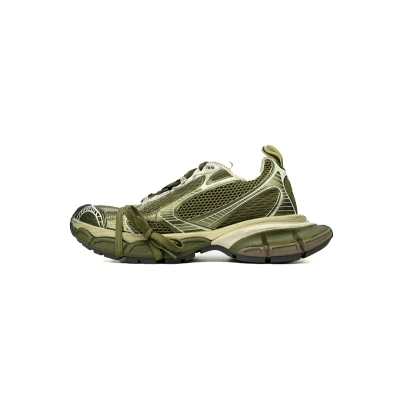 W3XL6 7019 Balenciaga Black Military Green 01