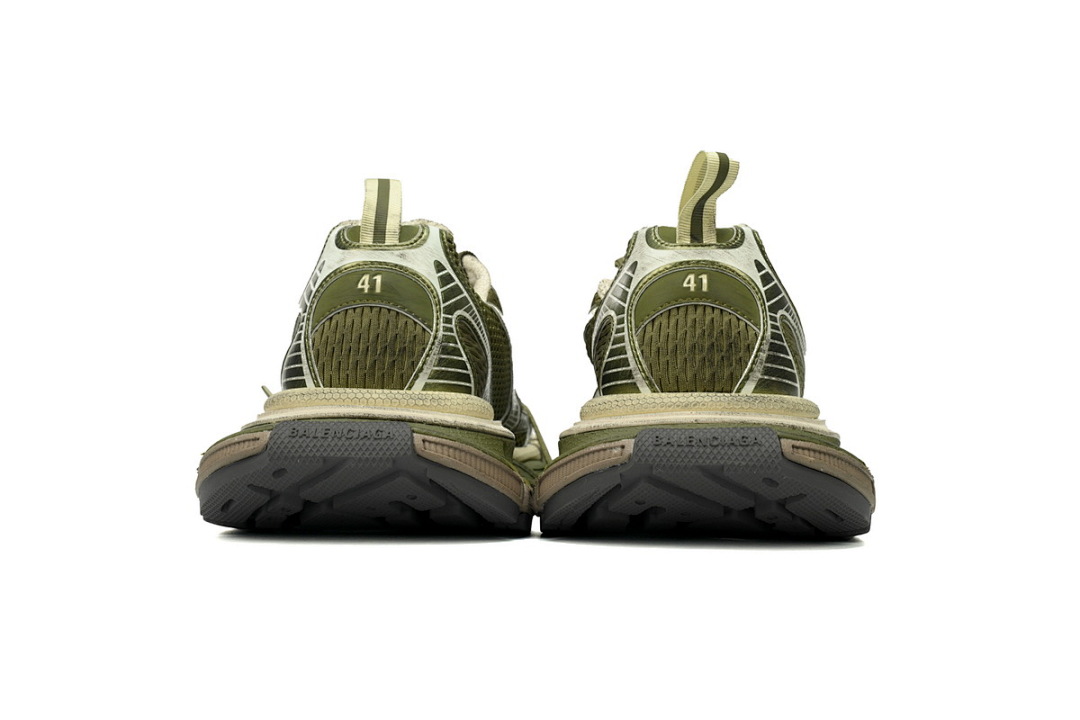 W3XL6 7019 Balenciaga Black Military Green