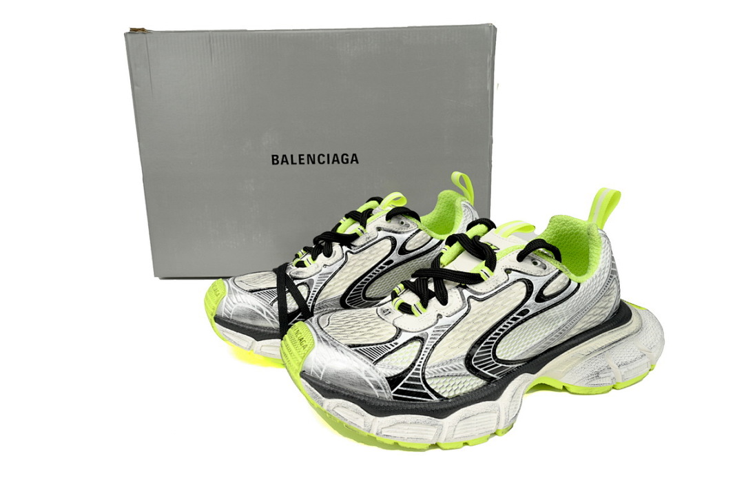W3XL6 9031 Balenciaga Black Black And White Blue