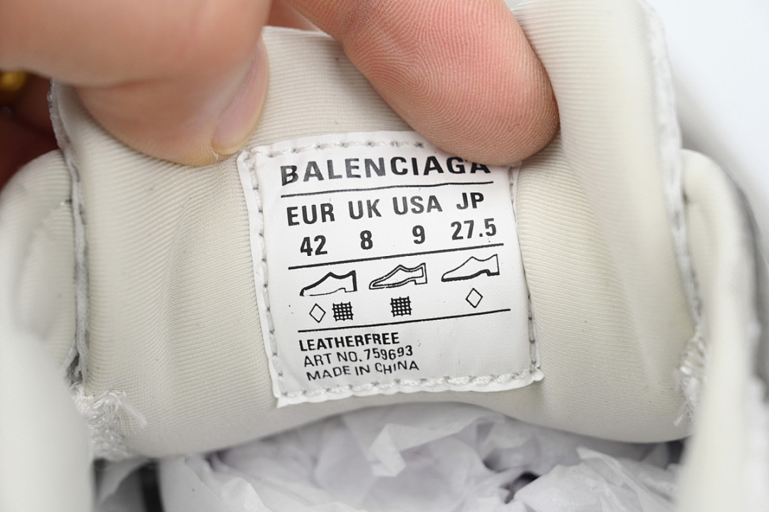 W3XLH 1212 Balenciaga White Gray