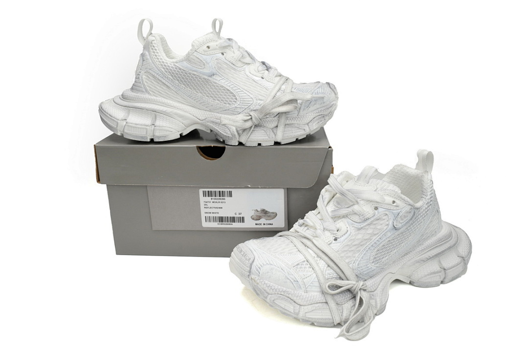 Balenciaga All White Sneakers W3XLR 0213 