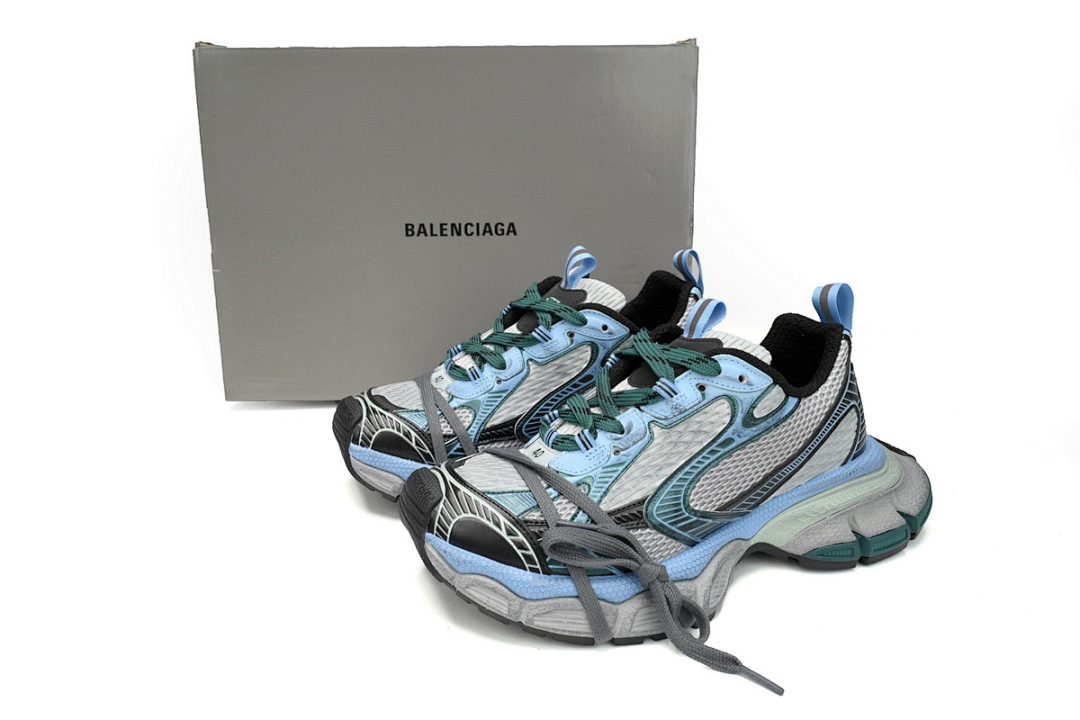 Balenciaga Black Green Blue W3XLR 0629