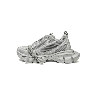 Baskets Balenciaga Track grises réfléchissantes W3XLR 1281  01