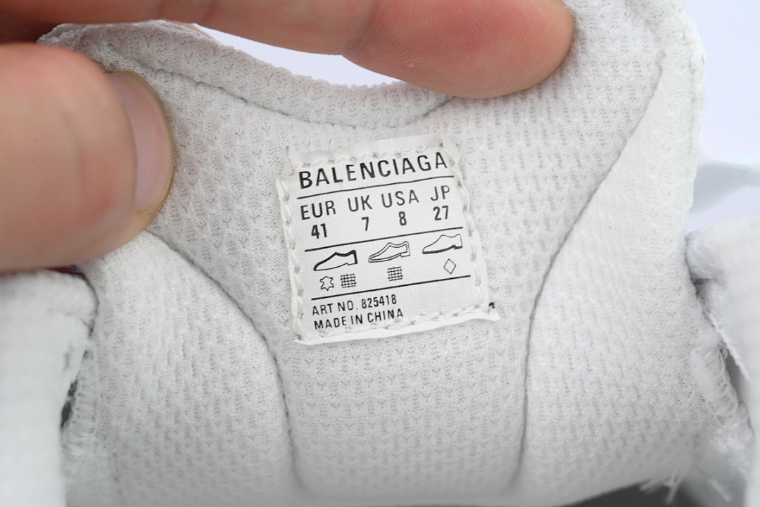 Zapatillas Balenciaga Monday blancas, plateadas y negras WDTSC 9110