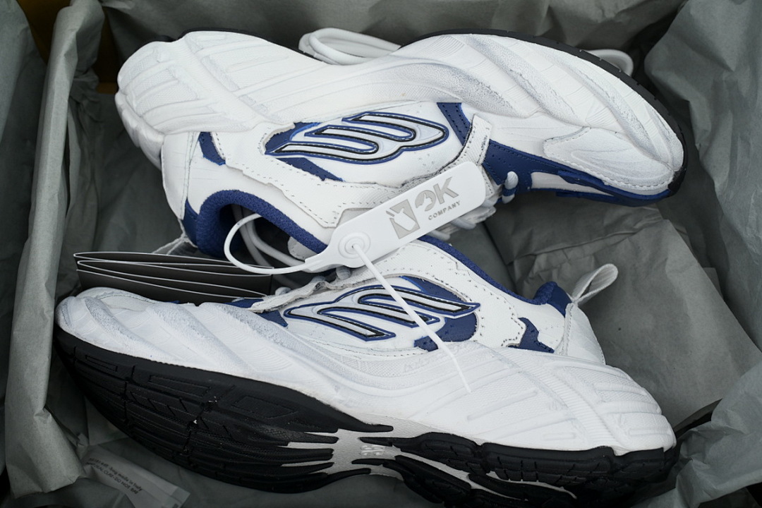 Zapatillas Balenciaga Monday blancas, azules, plateadas y negras WDWTS 4090