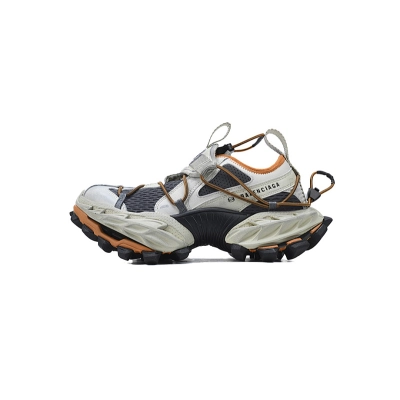Zapatillas deportivas Balenciaga Track Hike, blanco, gris, naranja y negro, WHIKE 2070 01