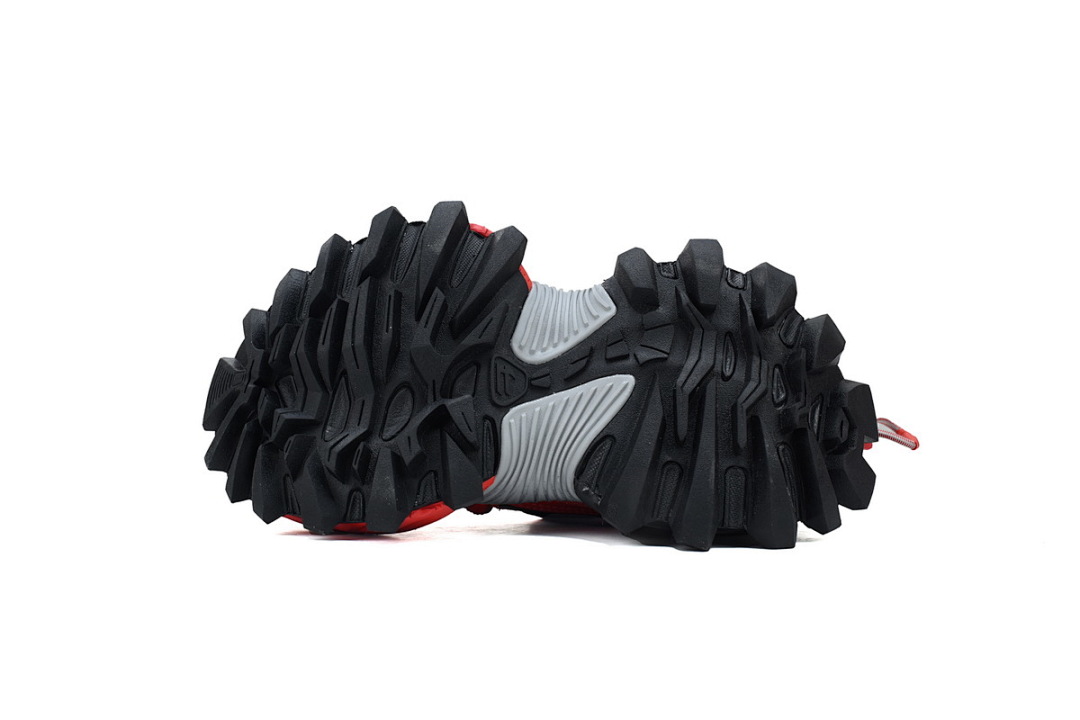 Tênis Balenciaga Track Hike Vermelho, Preto e Cinza WHIKE 6010