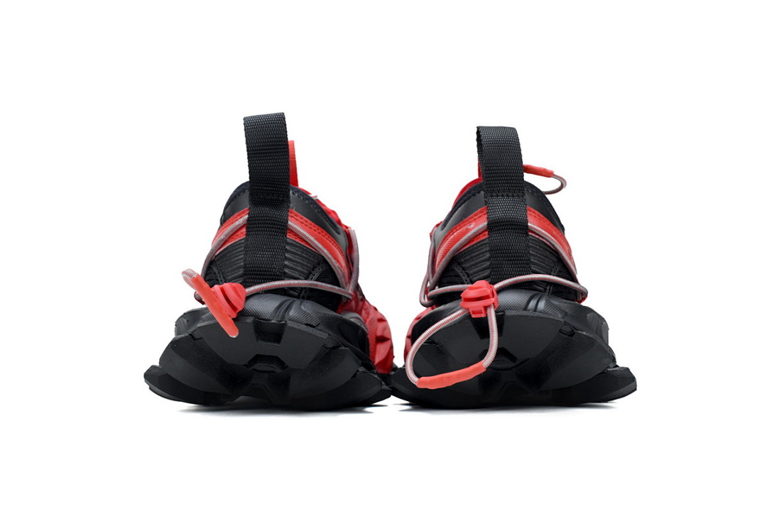 Tênis Balenciaga Track Hike Vermelho, Preto e Cinza WHIKE 6010