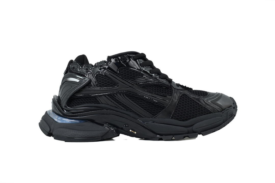 WRNLD 1000 Balenciaga Runner Black and Red7