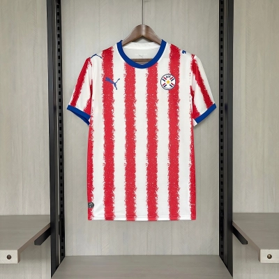 2026 Paraguay Home Jersey Men's Size 02