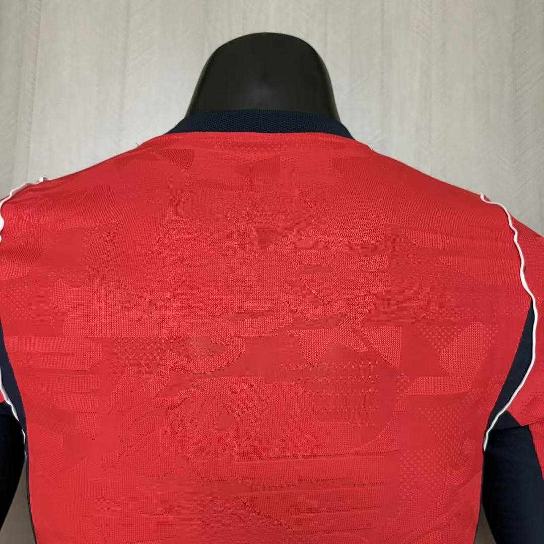 2026 Player Version Long Sleeve England Away Jersey S–XXXXL