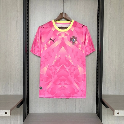 2026 Portugal Pink Jersey Men's Size 02