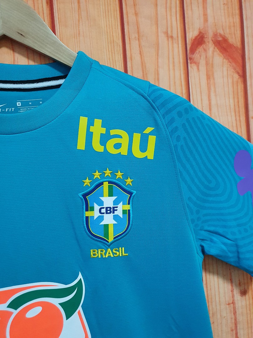 21_22 Brazil training suit light blue