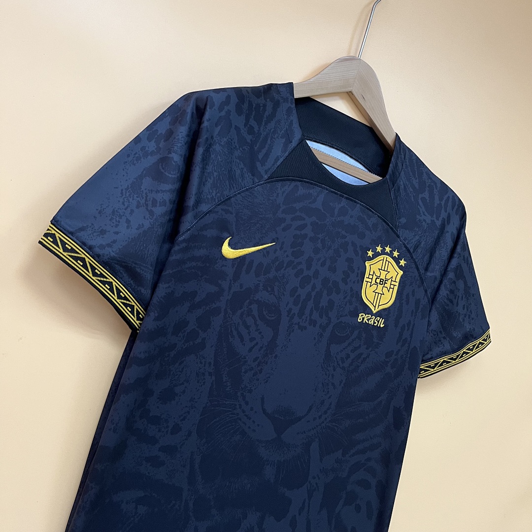 22_23 Brazilian special version of Leopard head black S-XXL