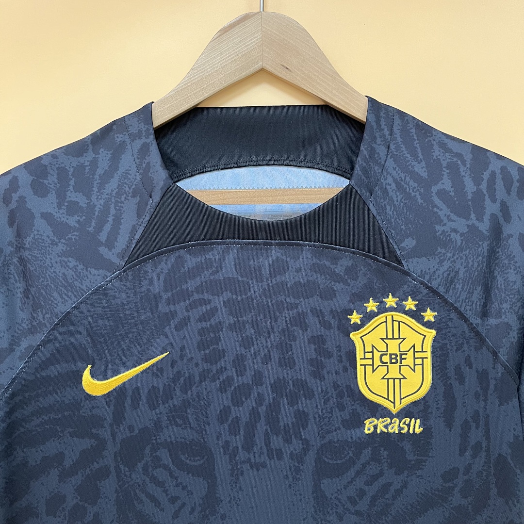 22_23 Brazilian special version of Leopard head black S-XXL