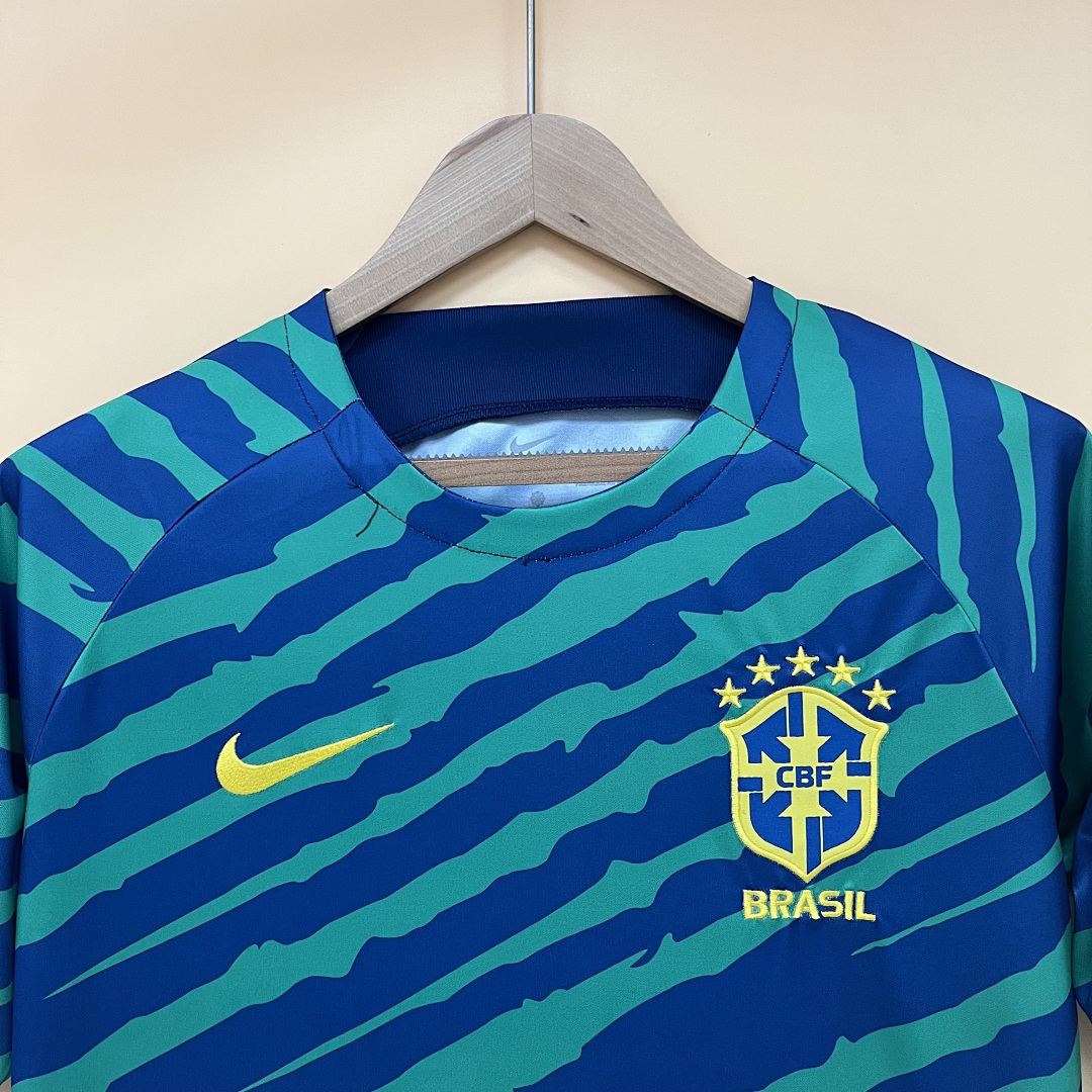 22_23 Brazilian training suit green S-XXL