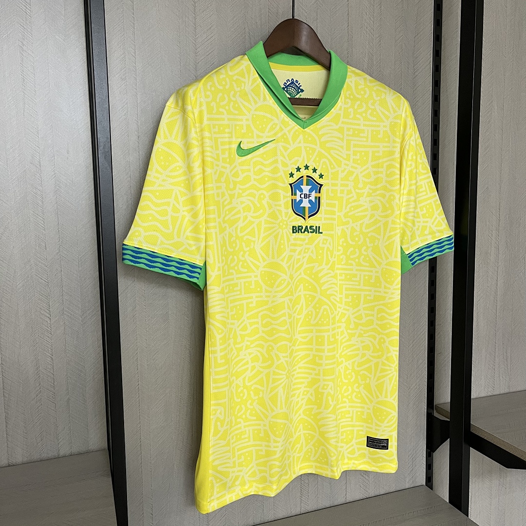 24_25 Brazil Home S-XXXXL