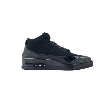 Air Jordan 3 Retro Black Cat Men's Basketball Shoes Sneakers CT8532-001  02