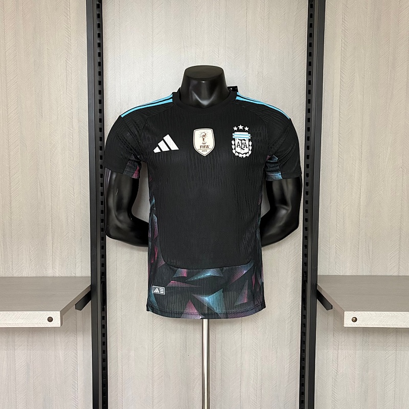 Player Edition 2026 Argentina Goalkeeper Black Jersey S-XXL