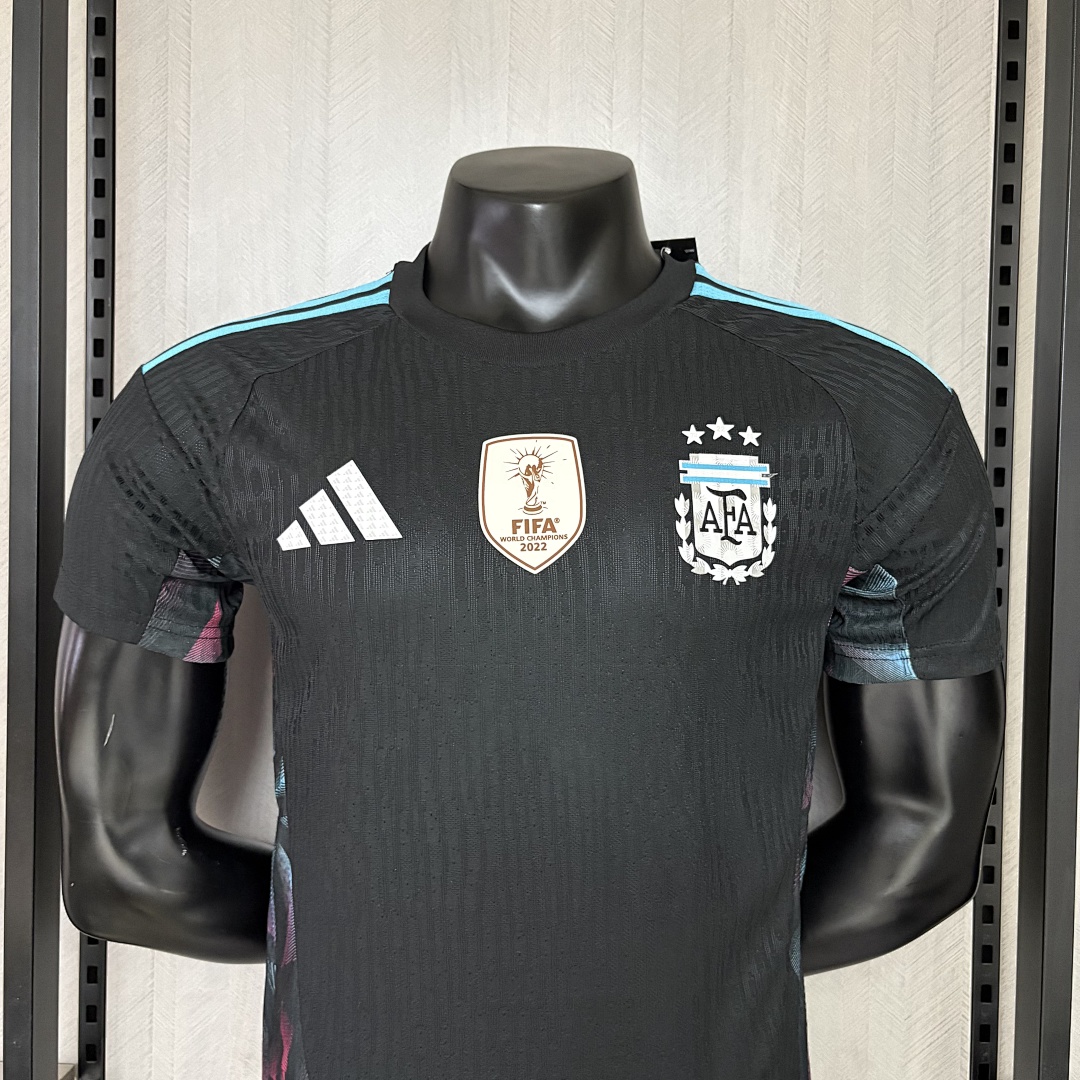 Player Edition 2026 Argentina Goalkeeper Black Jersey S-XXL