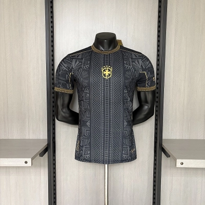 Player Edition 2026 Brazil Special Edition Black Jersey S-XXXL 02