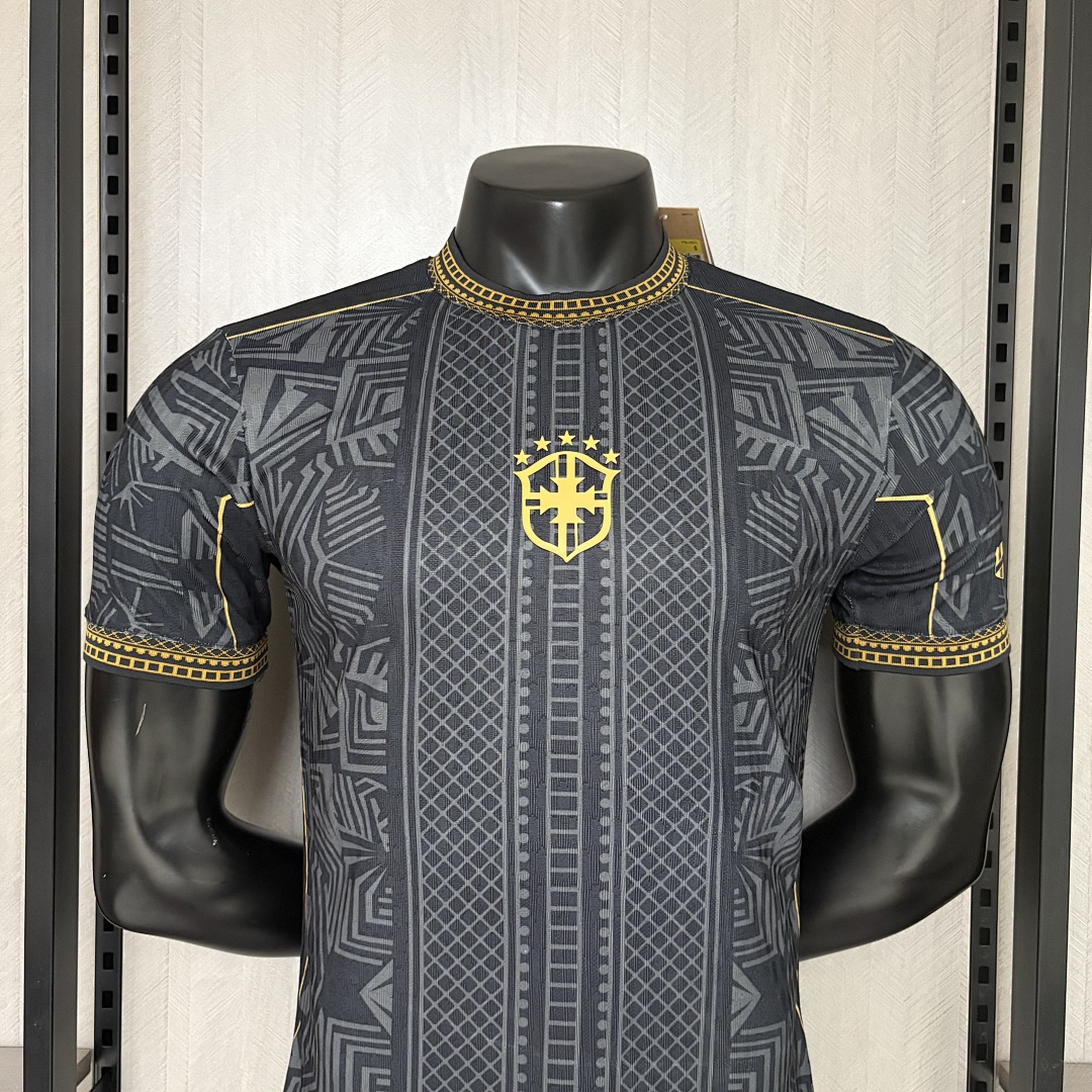 Player Edition 2026 Brazil Special Edition Black Jersey S-XXXL