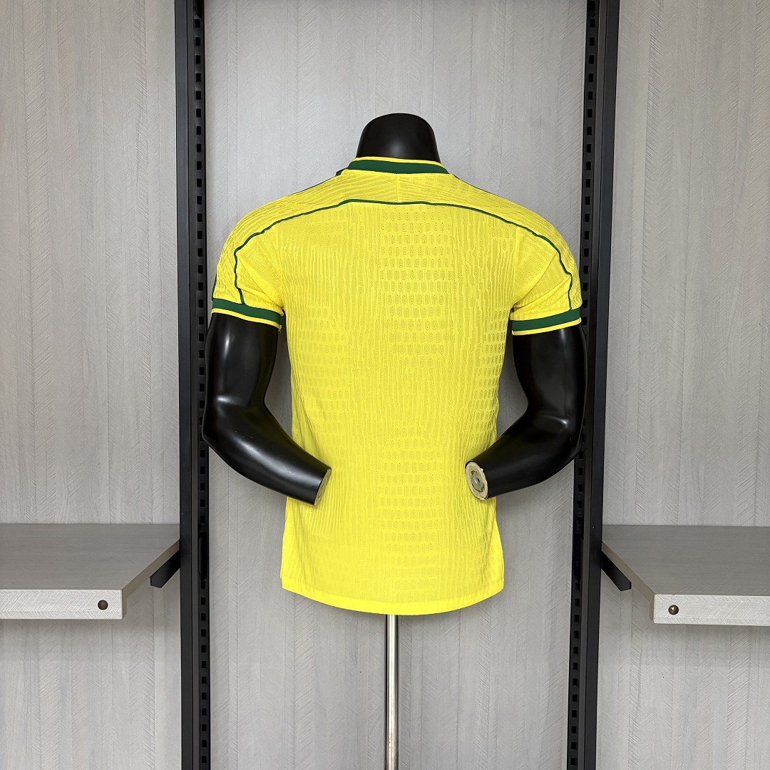 Player Edition Retro 1998 Brazil Home Jersey S–XXL