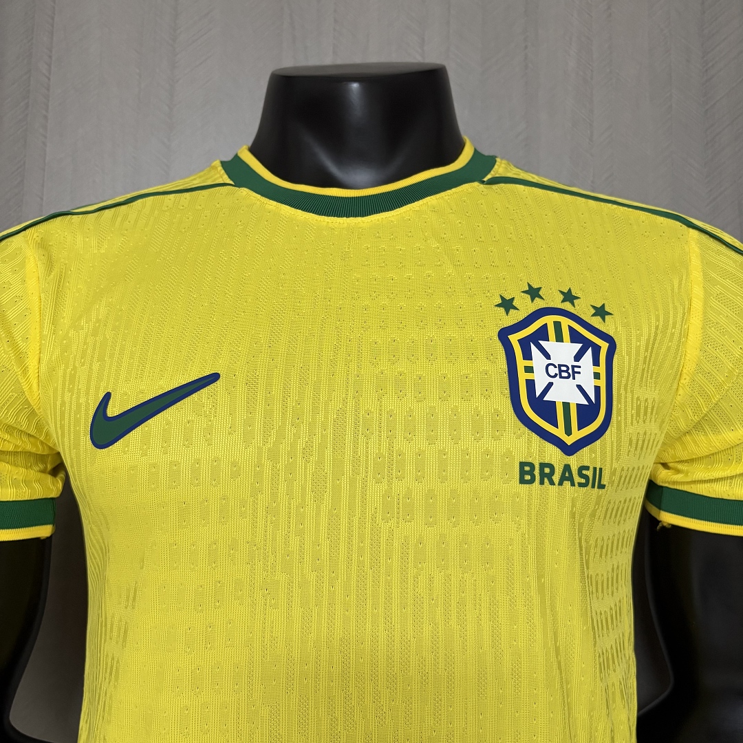 Player Edition Retro 1998 Brazil Home Jersey S–XXL