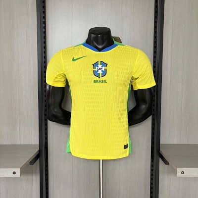 Player version 2025 Brazil Home Jersey S-XXXXL 02