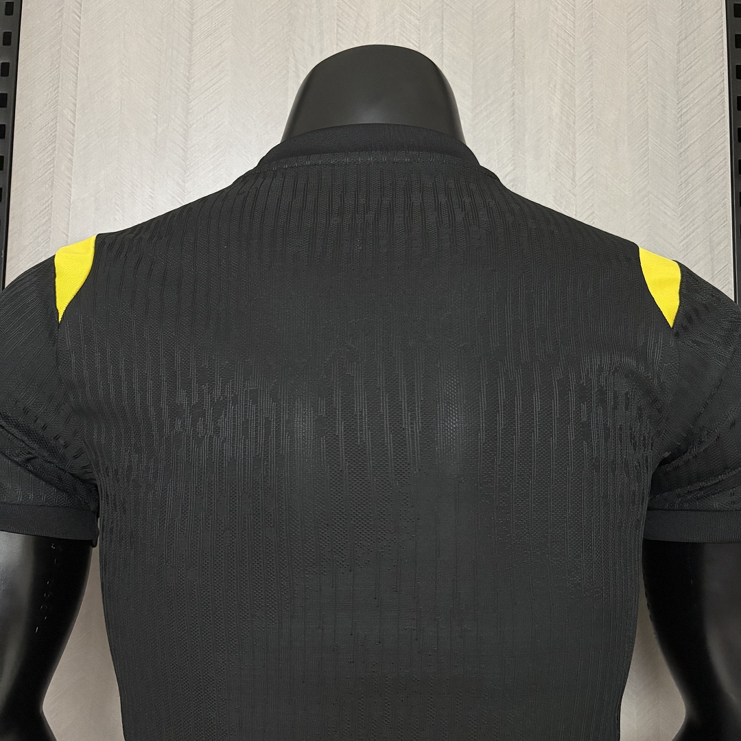 Player Version 2026 Brazil Training Kit Black Jersey S-XXL