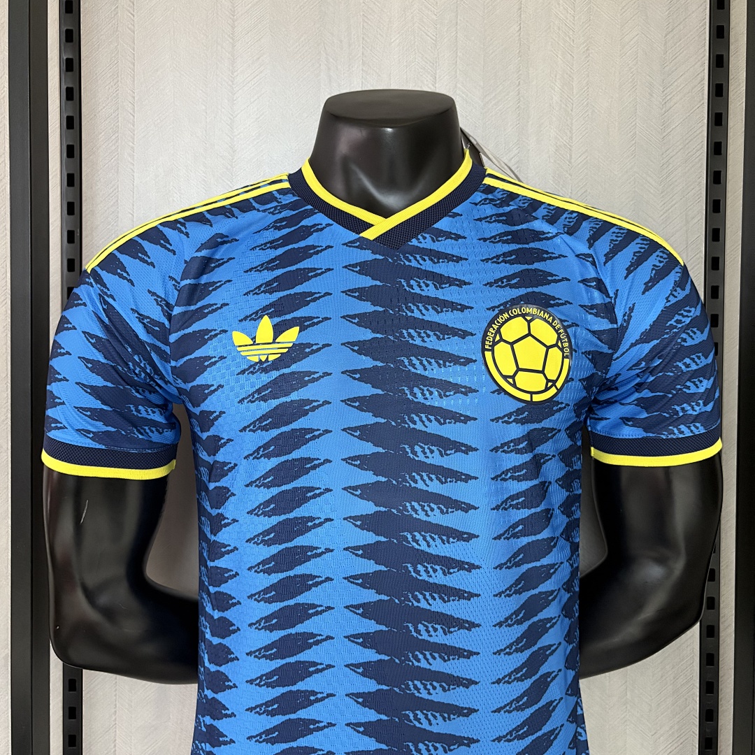 Player version 2026 Colombia away Jersey S-XXL