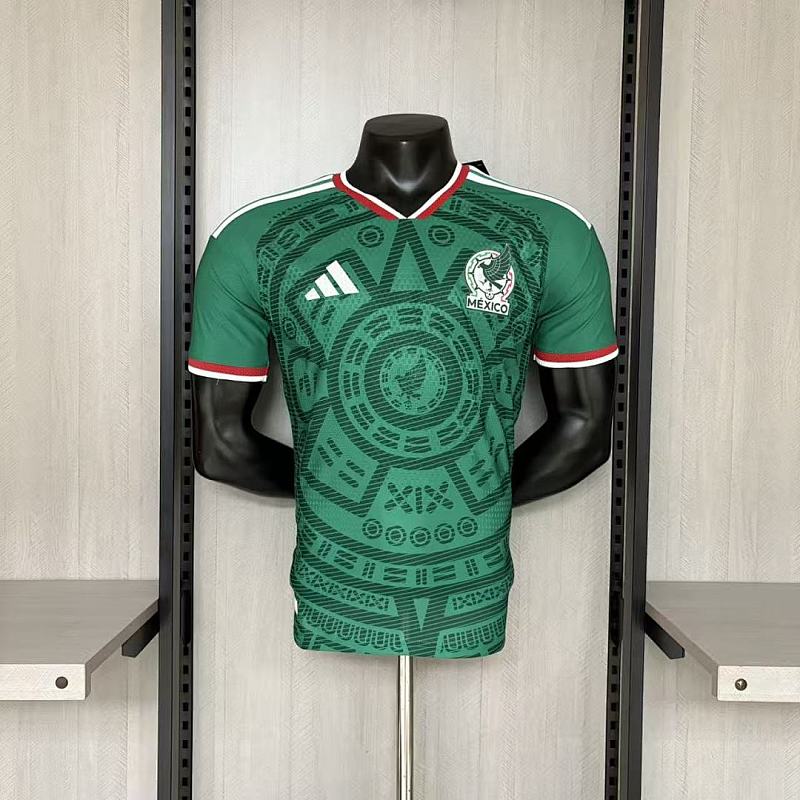 Player version 2026 Mexico home jersey Men's Size