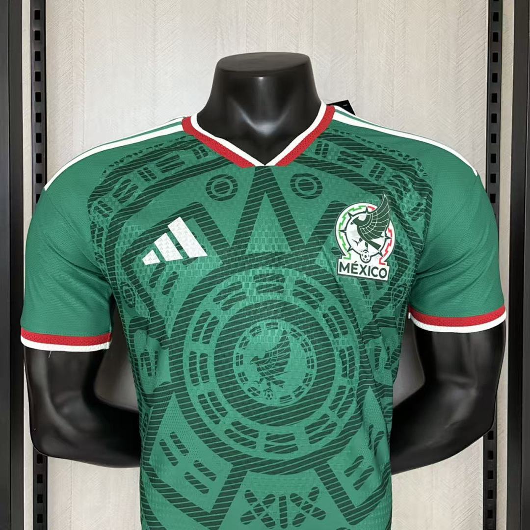 Player version 2026 Mexico home jersey Men's Size