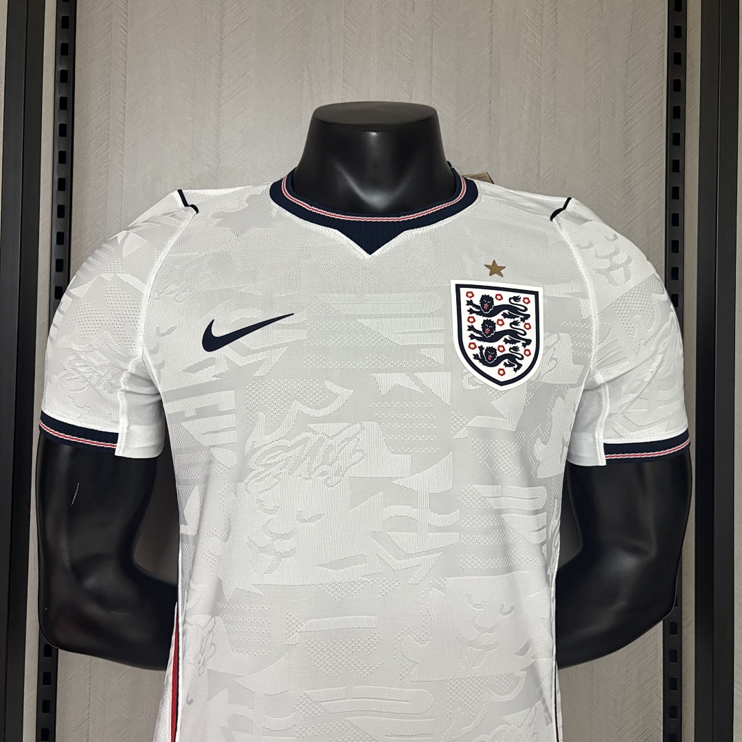 Player version England home jersey 2026 S-XXXXL