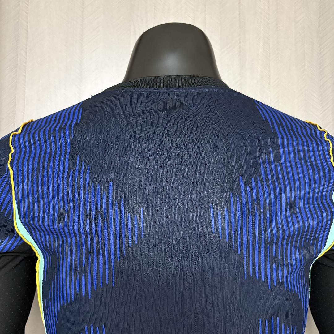 Player version long-sleeved 2026 Brazil Away Jersey S-XXXXL