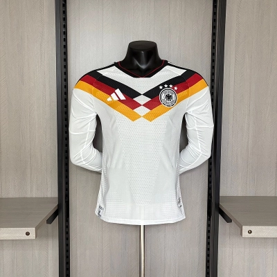 Player version long-sleeved 2026 Germany home jersey S-XXXXL 02