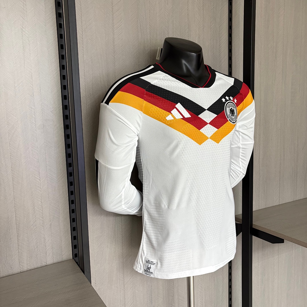 Player version long-sleeved 2026 Germany home jersey S-XXXXL
