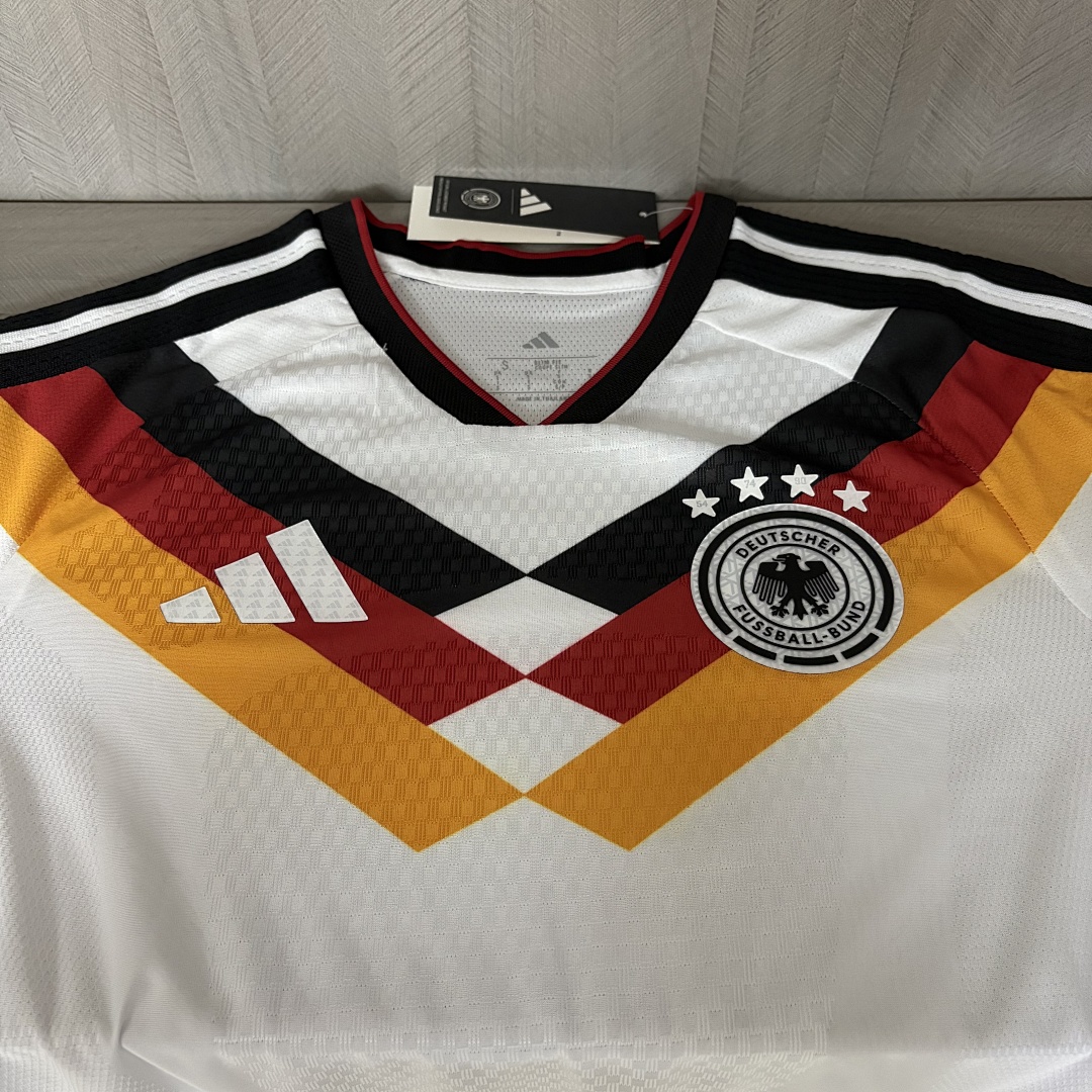 Player version long-sleeved 2026 Germany home jersey S-XXXXL