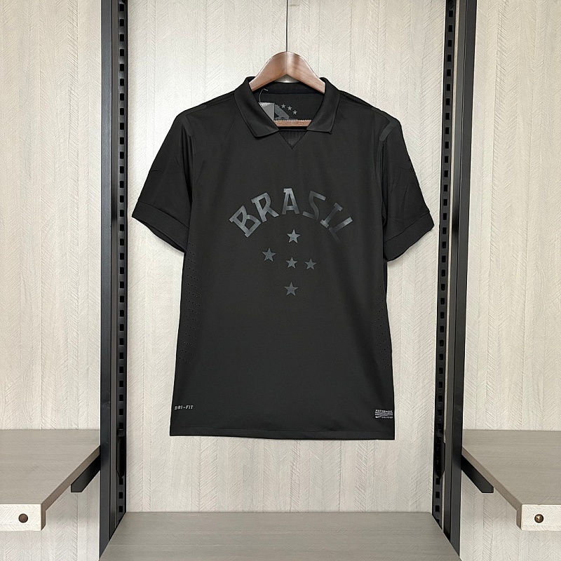 Retro 13_14 Brazil black Classic version S-XXL
