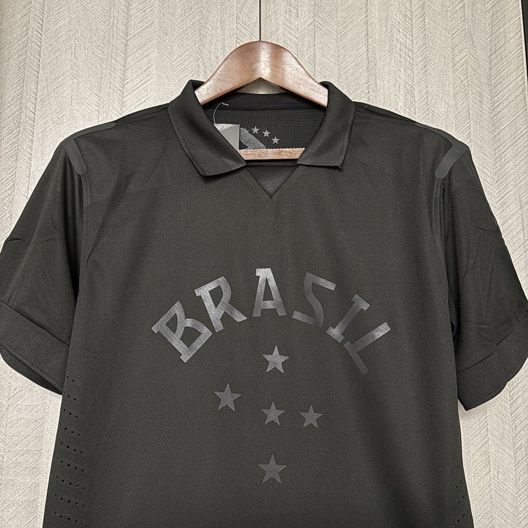 Retro 13_14 Brazil black Classic version S-XXL
