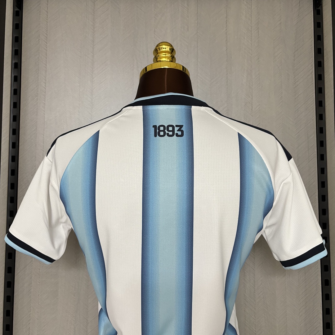 Short Women's 2026 Argentina Home Jersey S-XXL