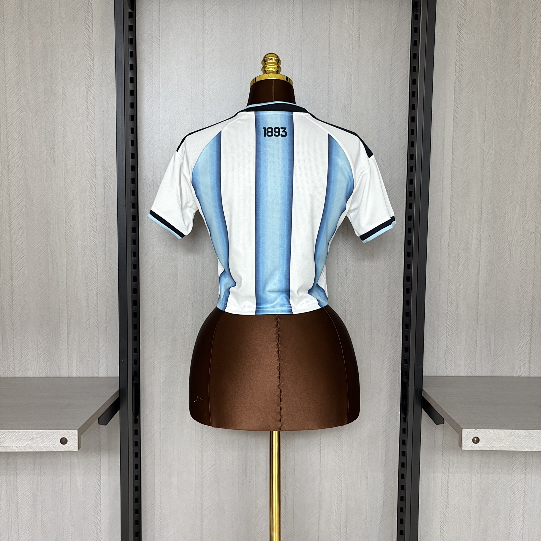 Short Women's 2026 Argentina Home Jersey S-XXL