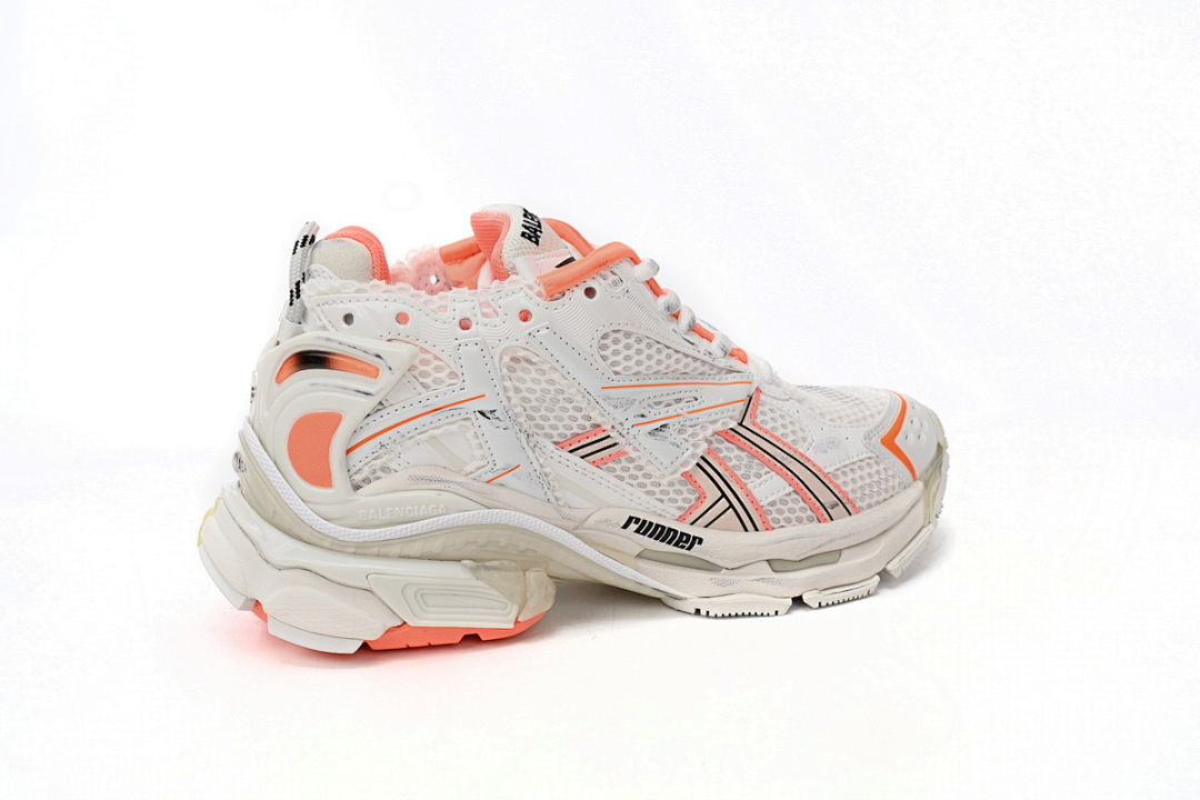 Balenciaga Runner White Orange W1RB2 2115 