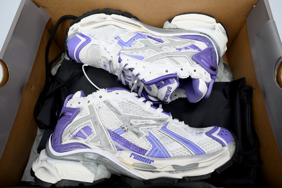 Balenciaga Runner White Purple W3RB2 5901 