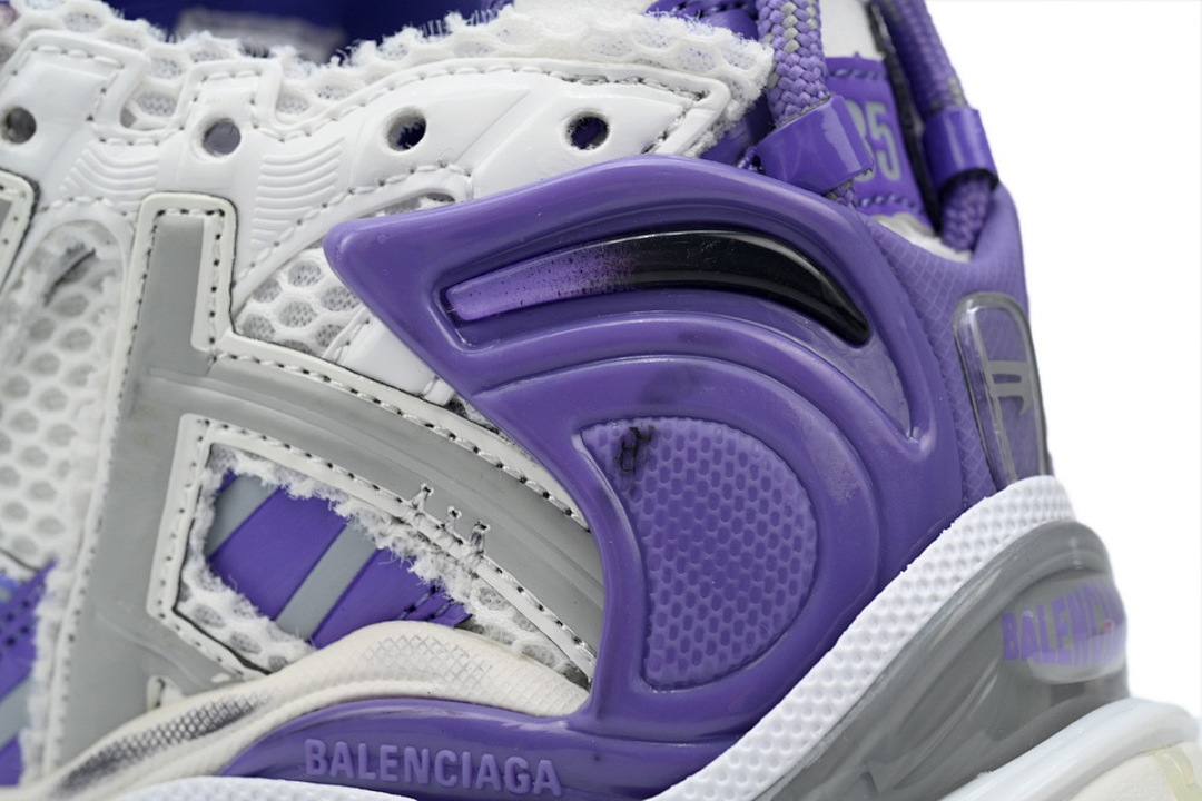  Balenciaga Runner White Purple W3RB2 5901