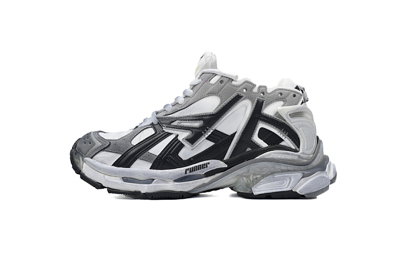 Balenciaga Runner White Black Gray W3RB2 9012 