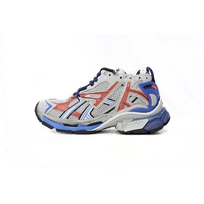 Balenciaga Runner White Blue Orange W3RB6 1264  01