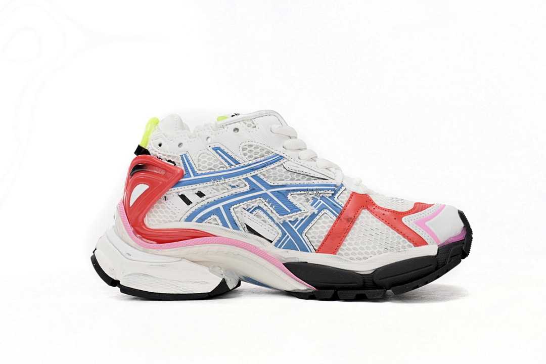 Balenciaga Runner White Blue Red W3RB6 9645 