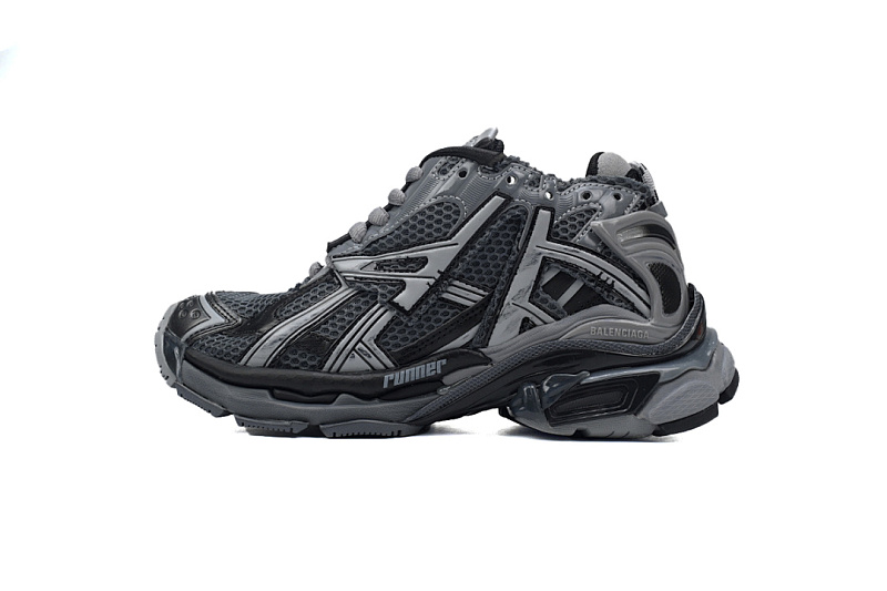 Balenciaga Runner All Black Gray W3RBR 1515 
